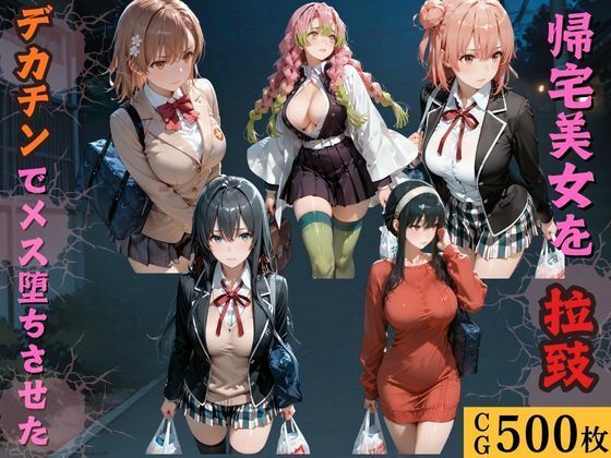 帰宅美女を拉致デカチンでメス堕ちさせた